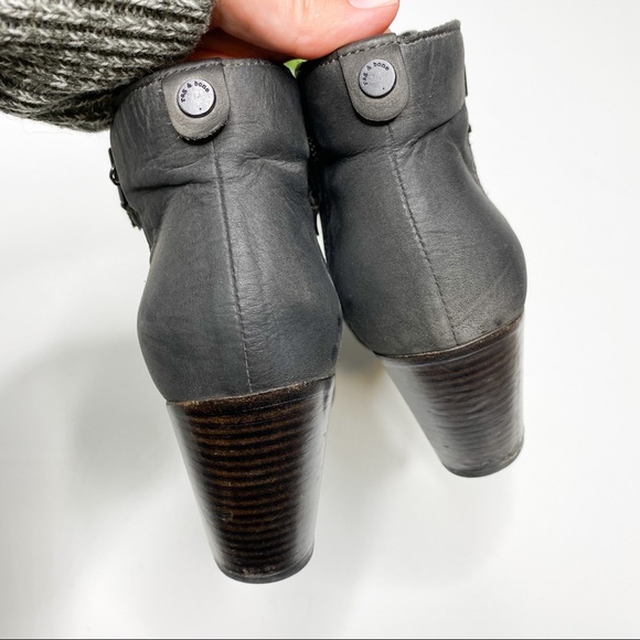 Rag & Bone Grey Margot Ankle Bootie size 6.5 - Picture 6 of 6